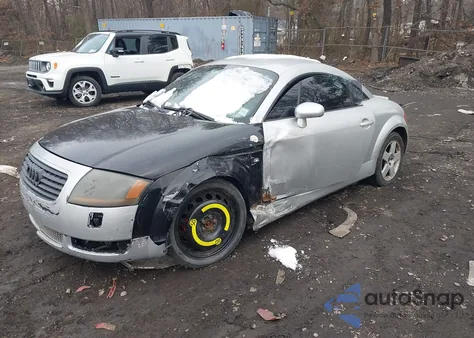 2002 Audi Tt 1.8L из США, поврежденный, VIN TRUSC28N621037441